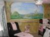 Custom Baby Girl Princess Nursery Theme Painted Wall Mural 