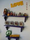 Beatles nesting dolls and wall decorations