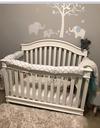 White Mia Moda Convertible Crib 