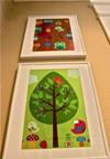 Baby Owl Nest Nursery Wall Art