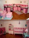 Pink Bird Theme Baby Girl Nursery  Birdie Themed Crib Bedding and Decor