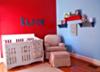Red, White and Blue Baby Boy Nursery 