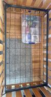 Crib mattress support frame