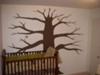 FinishedTree Wall Mural Design in our Baby's Nursery