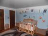 Under the Sea Nursery Ideas in Ocean Blue with Baby Sea Creatures Wall Decals 