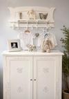 Vintage Antique White and Blue Safari Baby Nursery Theme and Decor