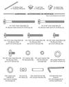 Darlington m15801 4 in 1 Crib parts diagram