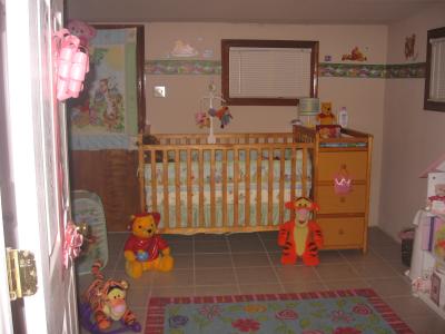 Winnie the Pooh Bear, Tigger  and Friends Baby Nursery