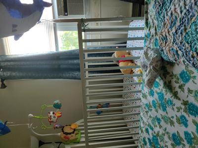Upper guide for. Delta Luv Crib 4624-1