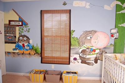 Where the Wild Things Are Baby Nursery Wall Mural