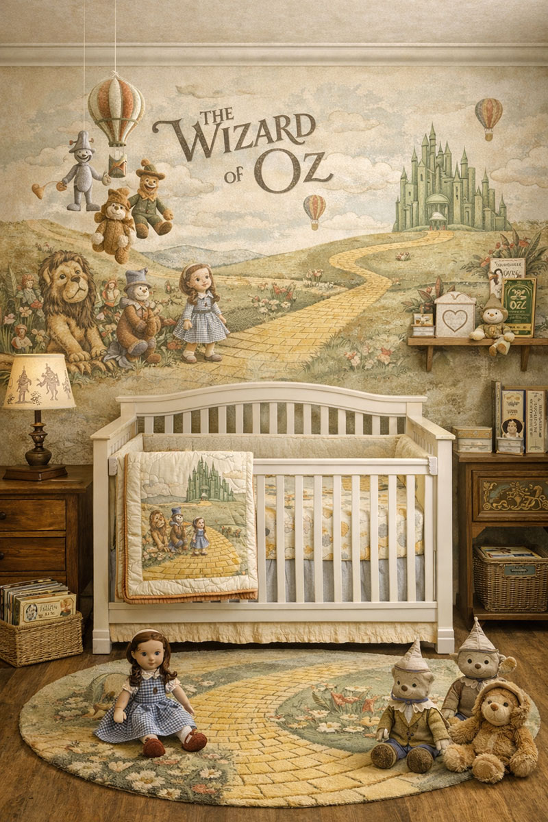 Vintage Wizard of Oz nursery