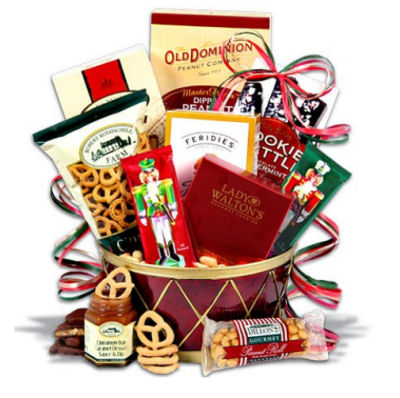 Nutcracker Drum™ Christmas Gift Basket.
