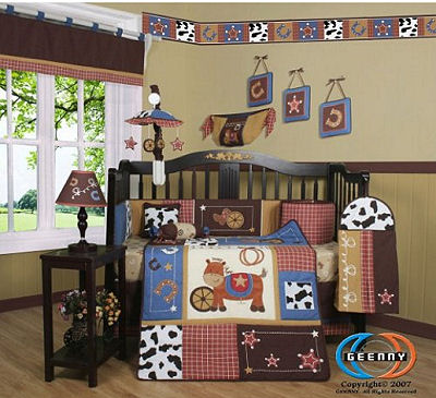 Western Cowboy Baby Bedding For The Nursery