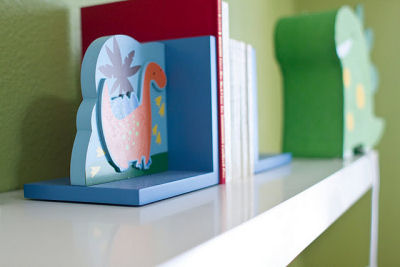 Baby Boy Dinosaur Nursery Bookends