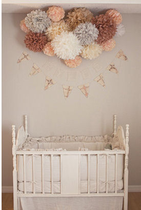 Vintage Craigslist baby crib in antique ivory