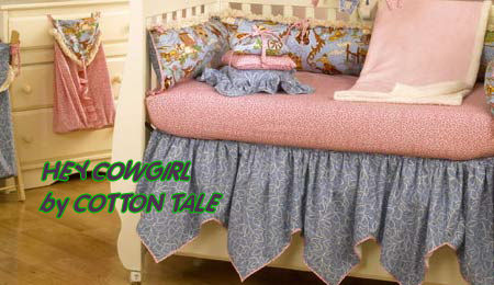vintage retro cowgirl baby nursery crib bedding sets nursery theme