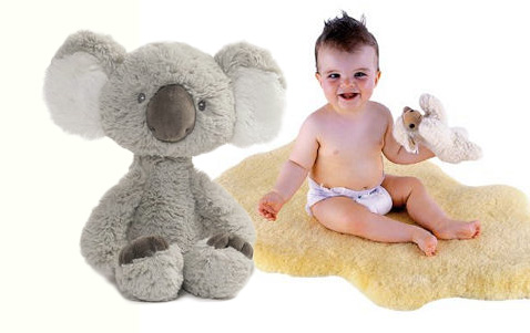 Aussie australian australia large plus koala bear baby nursery room decorating ideas decor