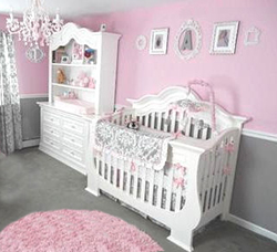 baby girl nursery color schemes