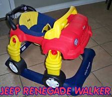 baby renegade jeep baby walker jumper