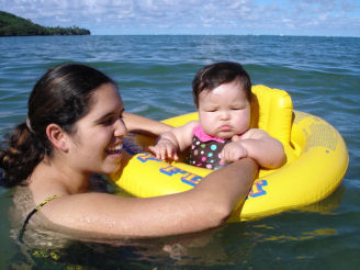baby girl boy swimsuit bathing suit swim suit infant polka dot ocean ring