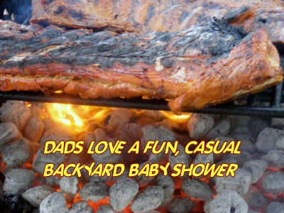 fun casual baby shower ideas barbeque 