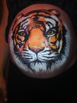We know it's a tiger! We know it's a tiger!