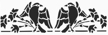 free bird stencil patterns and designs for your wall