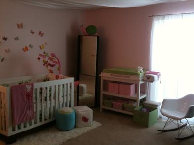 Peaceful Heart Chakra Butterfly Sanctuary Baby Nursery