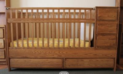 1985-6 ChildCraft Crib-n-Bed Model Crib Spring Latch