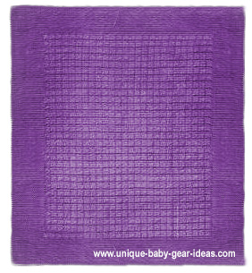 Free super very easy baby blanket knitting pattern instructions.  Stroller blanket crib blanket