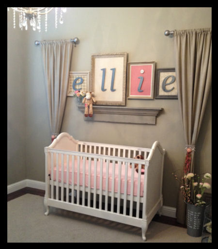 Ellie's romantic vintage nursery