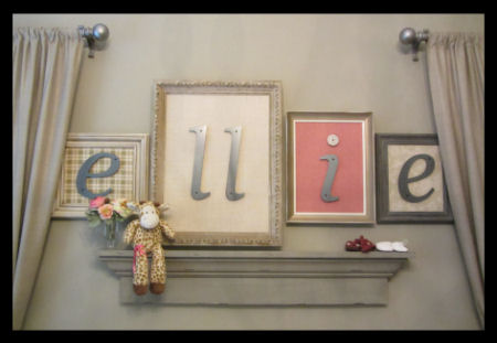 Ellie's romantic vintage nursery