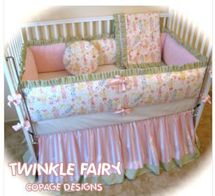 fairy crib bedding