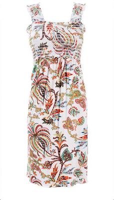 Cute Summery Dress that Functions Like a Nursing Top