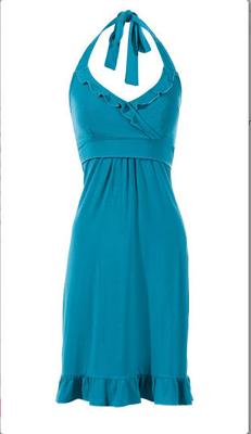 Flirty Halter Dress 