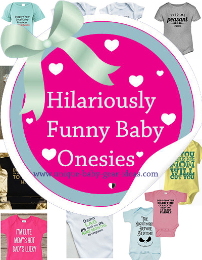 Hilarious baby onesies with hilarious sayings