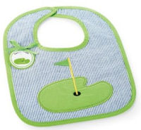 golf baby masters bib custom personalized