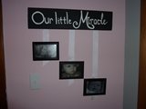 My nursery craft project made with leftover scrap wood