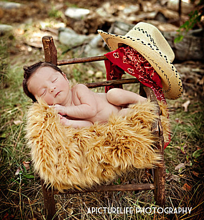First western newborn baby boy cowboy photo shoot ideas
