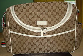Gucci baby changing bag diaper