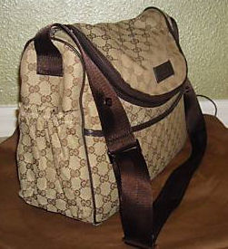Authentic Signature Gucci baby diaper bag