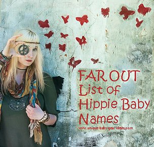 List of unique cool earthy unique bohemian baby hippie names for boys or girls