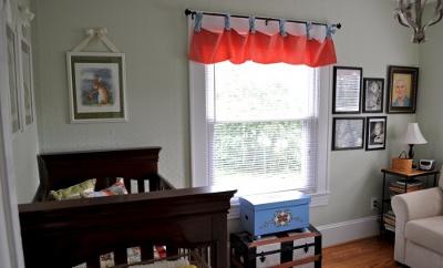 Vintage Baby Nursery in a Craftsman Style Historic Home