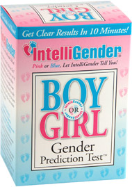 Intelligender Baby Gender Test has been reported to be very accurate!