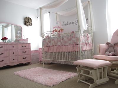 Can't have enough pink in our baby girl's room! 