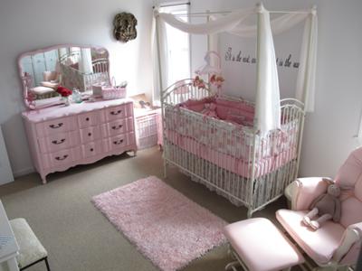 Juliet's Sweet Pink Gingham Nursery