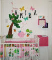 pink baby girl girls rainforest baby nursery pictures pics decorating room ideas
