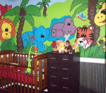 Bright and Breezy Jungle Nursery Theme