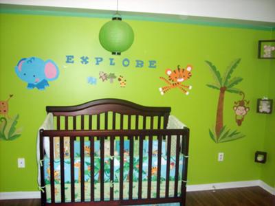 Tropical Rainforest Nursery Theme