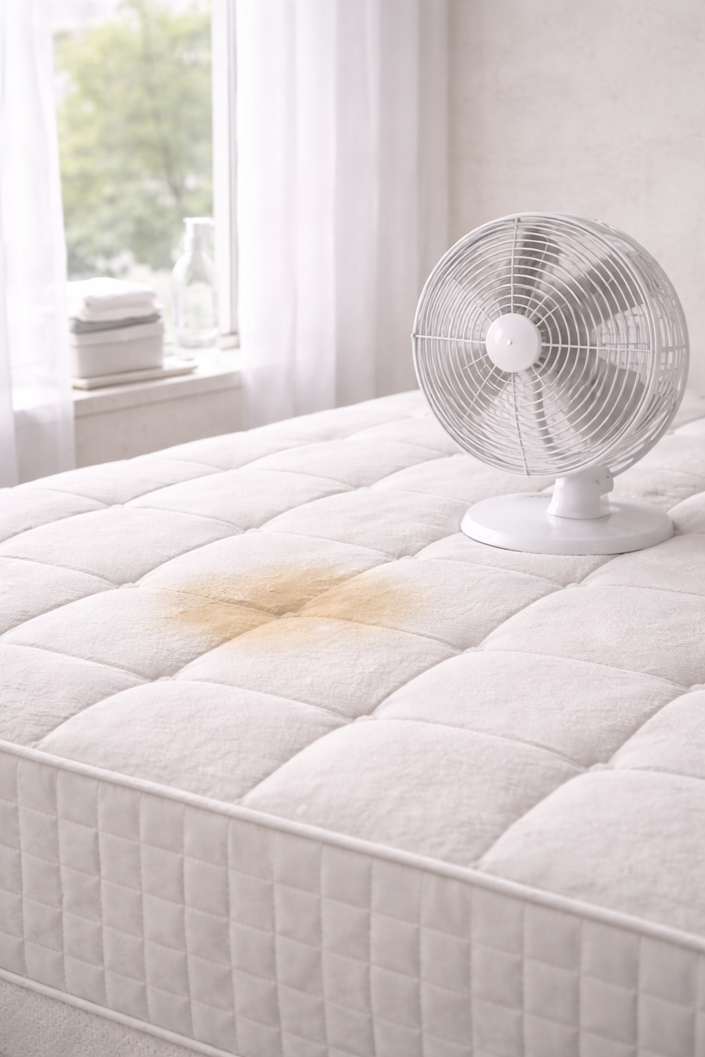 mattress drying with airflow